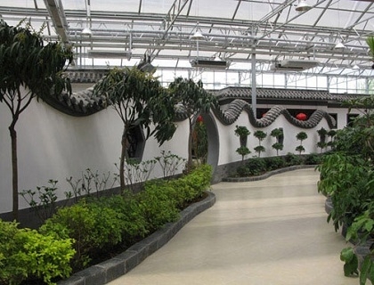 生态餐厅温室建设